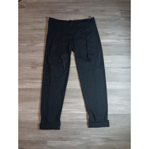 Women's Black Pants - Size 8 Comfortable jogger style button dress pants - Picture 1 of 6